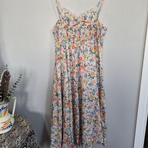Floral Cami Style Maxi Dress